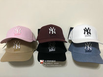 Taiwan SF MLB Yankees new trendy mens and womens sun visor cap NY baseball cap