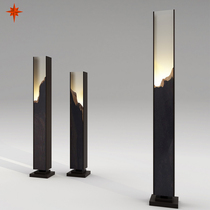 Outdoor Solar Energy New Chinese Grass Terrace Lamp Villa Garden Courtyard Lamp Meadows Light New Vintage View Lamp Waterproof Lamp