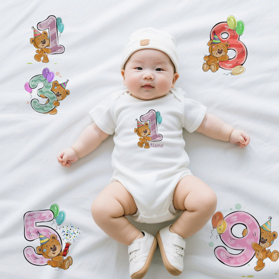 Birthday Digital T -shirt Children with short -sleeved parent -child baby clothes black 1234567 seven -year -old top summer summer
Birthday Digital T -shirt Children with short -sleeved parent -child baby clothes black 1234567 seven -year -old top summer summer