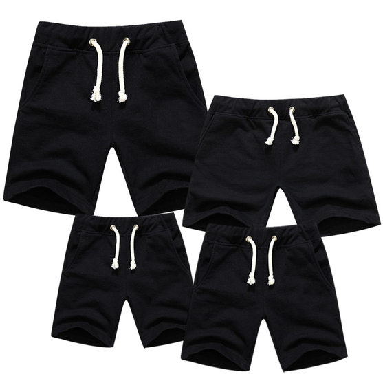 New summer parent-child shorts pure cotton casual home wear solid color boy and girl family beach pants fried
New summer parent-child shorts pure cotton casual home wear solid color boy and girl family beach pants fried
