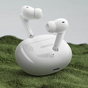 绿联T6蓝牙耳机主动降噪无线高音质新款2023运动适用小米华为苹果