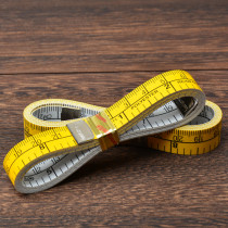 1 5 meters metric Imperial 8-inch measuring tape measuring ruler waist clothing ruler waist clothing ruler three-round foot soft leather ruler