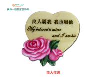 Good people belong to me Resin magnetic refrigerator stickers Magnetic decorative stickers Holiday gifts Holiday gifts