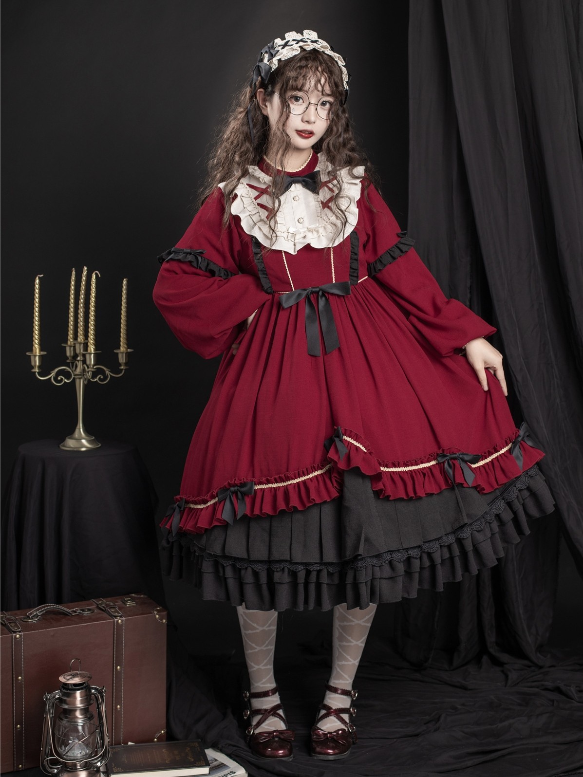 洛丽塔公主裙黑暗系萝莉塔套装