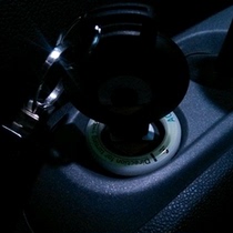 Mercedes-Benz SMART fluorescent ignition key ring smart luminous fluorescent decorative stickers modified parts stickers keyhole