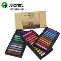 Marley color chalk toner stick Pastel pen Powder stick 24 colors 36 colors 48 colors 12 colors Hair dye toner brush
