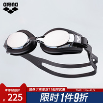 arena myopia swimming goggles imported large box unisex high definition waterproof fogproof coated swimming goggles swimming equipment