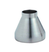 304 stainless steel polished large and small head sanitary food grade welding variable diameter joint