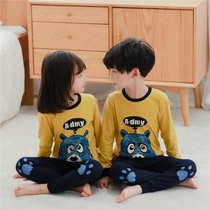 Children's clothing children's underwear set spring and autumn children warm boys and girls cotton autumn clothes autumn pants cotton children