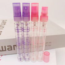 Special price 10ML glass perfume spray bottle empty bottle pattern sample test tube bottle spray effect is good value
