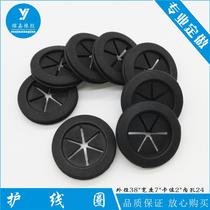 Rubber guard coil guard wire sleeve guard ring black guard coil rubber ring m-shaped guard coil size