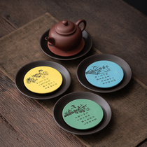 Purple Sand Pot bearing dry foam table jug Cushion Heat Insulation Mat kettle Underholding pot Teapot Base Pot holder Teaters Tea Set Accessories