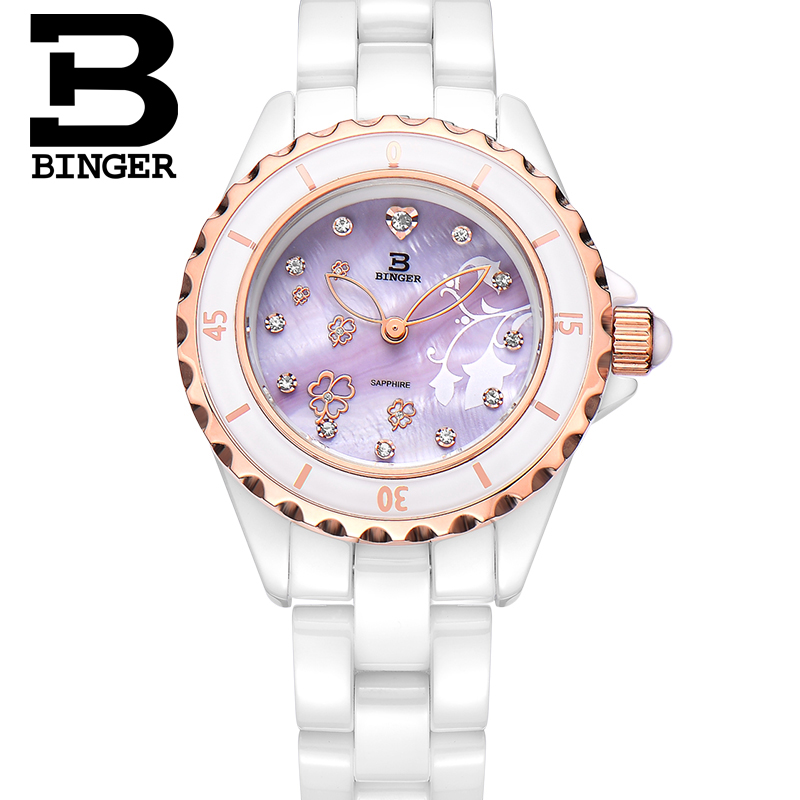 Clearance price is the same with authentic accusative watch ceramic table quartz watch sports watches. The Lady love flowers