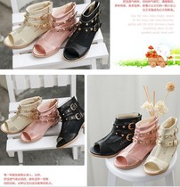 Girls summer sandals 2020 new fashion in big children Princess children Korean little girl shoes