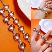 VISING jewelry original design Ice species water foam jade glass species bracelet High-end dinner luxury comparable to jade