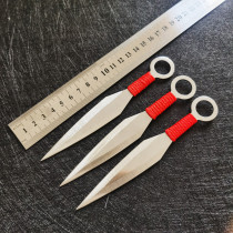 Outdoor anti-body dart knife thick Dare Death Team Small Straight Knife Flying Needle Darts Knife Target Professional Martial Arts Practice Hands Sword
