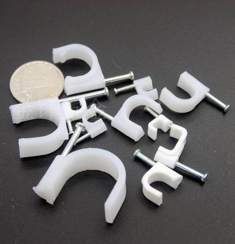 线卡子 固定 大号 水管卡钉 16 20 25mm 粗电线卡 管卡 水管固定