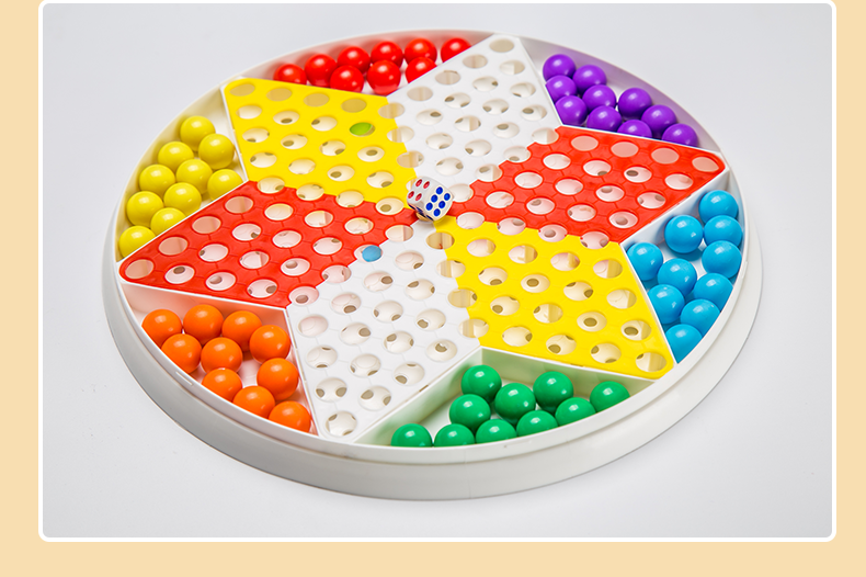 儿童弹珠跳棋玻璃珠成人弹子亲子游戏飞行棋小学生益智大号跳跳棋