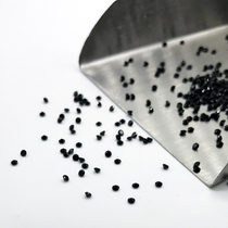 Round black pointed low zircon inlay Diamond Stone Black Swan repair drill DIY hand material round face bare drill