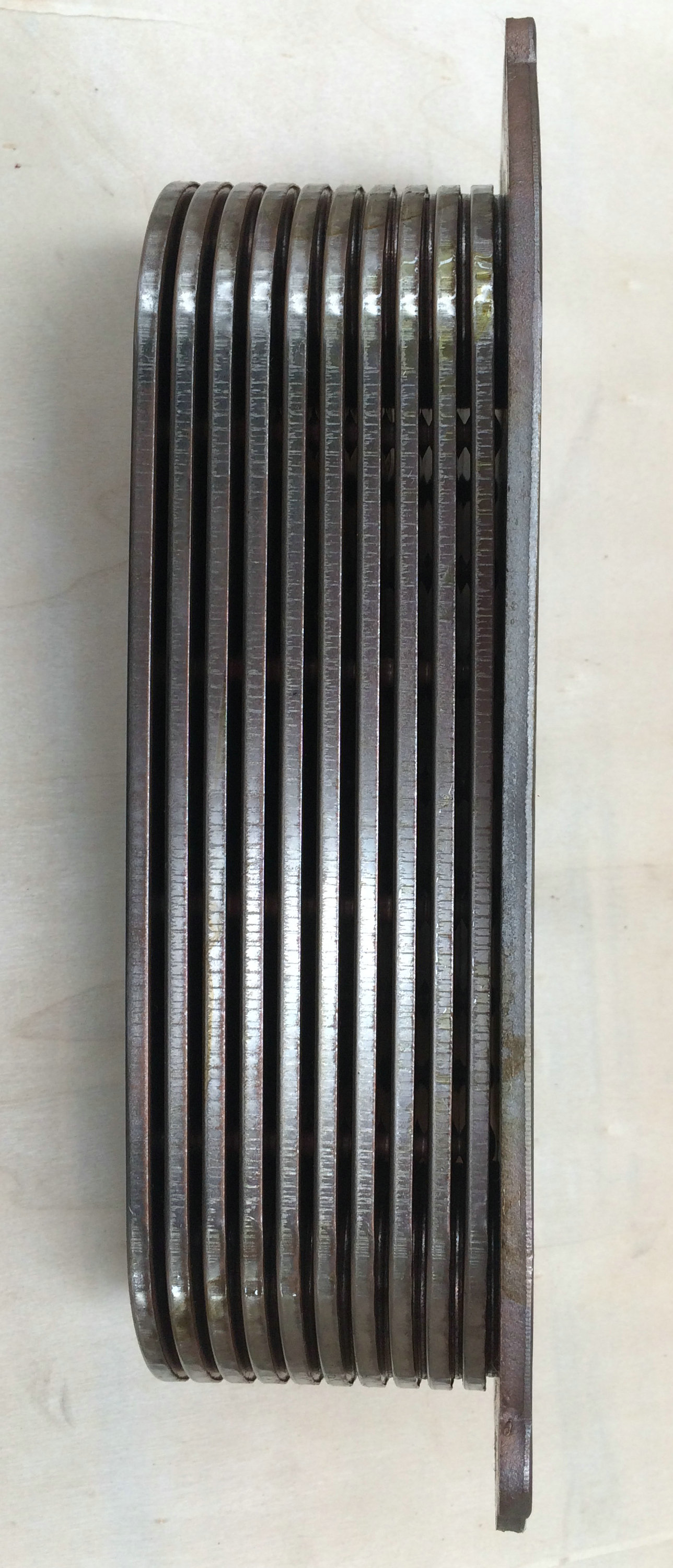 玉柴发动机机油冷却器 机油散热器6108zq 6b 373玉柴发动机配件