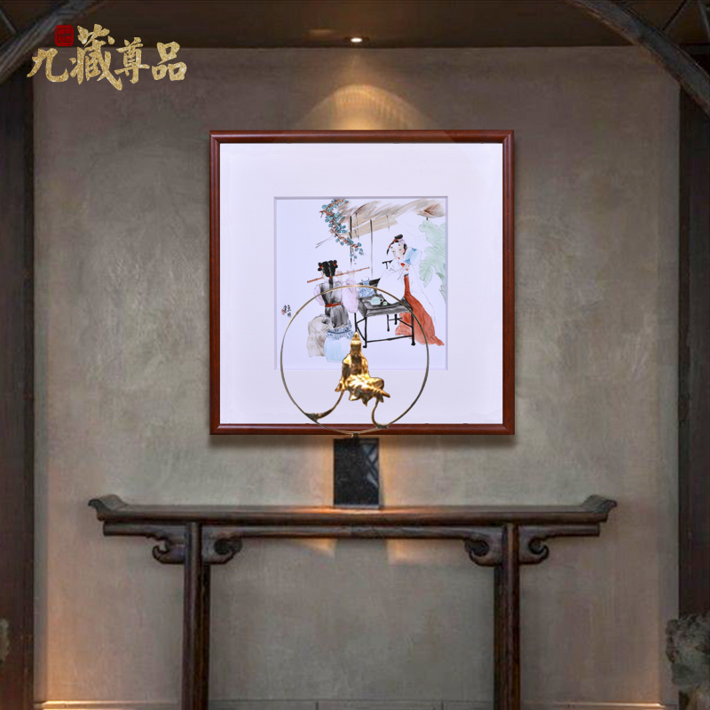 Jingdezhen ceramic dong - Ming li, a famous master hand had adornment porcelain plate paintings of Chinese style household decoration