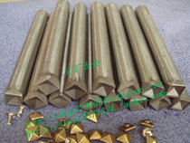 DIY rivet installation tool square impact nail punching square rivet mold pyramid rivet hand knock punch 4-15mm