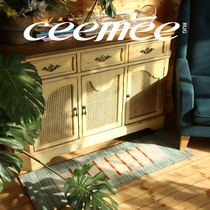 (Aoyama Meiku) Original Design Indian Nordic Modern Door Mat Bedside Carpet Bedroom Floor Mat