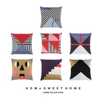 (Aoyama Meisuo) original design dimension knitted ins Nordic Pillow sofa cushion living room bedside