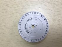 DYMO Dammy M-11 Mark Machine Character Wheel Semi-automatic Full Metal Code Machine Original word disc disc