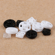 Dark buckle anti-light button transparent clothes baby invisible cheongsam button baby mother button round accessories
