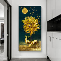 Rich elk full diamond 2020 new diamond painting living room 5d cross stitch porch stickers diamond embroidered crystal diamond