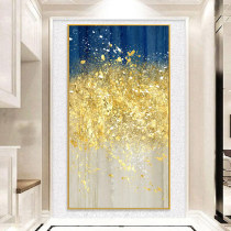 5d Diamond painting 2021 full diamond new vertical version of the porch crystal cross stitch stick stick show gold gleaming 2020