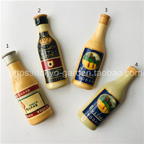 World Travel Commemorative Russia brings back vodka wooden hand painted refrigerator tiles large size