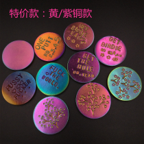 All handmade original production custom golf Marker golf Marker special price pure copper