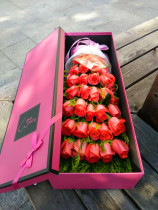 Hangzhou flowers in the same city express rose gift box Upper city Lower city West Lake Jianggan Binjiang in the same city flower shop