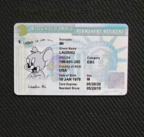 Personality Customized Entertainment Card American New US Green Card props card