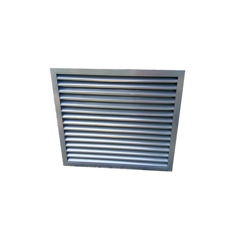 outdoor ventilation and exhaust aluminum alloy air conditioner outer hood rain-proof shutters