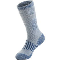 Outdoor shock-absorbing wool socks winter thickened warm-keeping Terry socks high-tube mountaineering hiking ski socks sports socks
