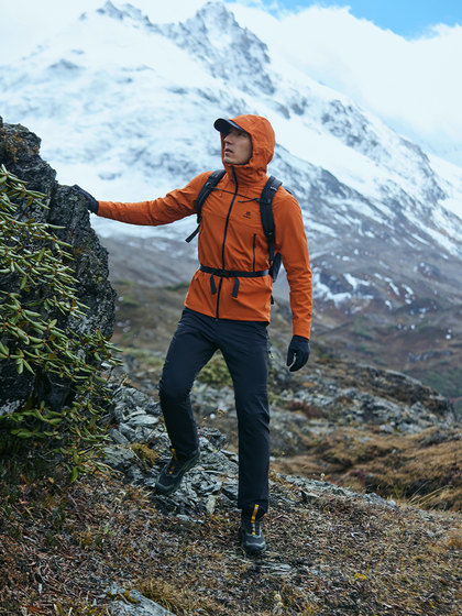 Kaileshi M8 IC-Max 후드 소프트 쉘 재킷 Gore-Tex Windproof Splashproof 야외 아이스 클라이밍 및 등산 남성 스타일 Kaileshi M8 IC-Max 후드 소프트 쉘 재킷 Gore-Tex Windproof Splashproof 야외 아이스 클라이밍 및 등산 남성 스타일