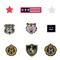 Personality clothes post stylish curtains tinkering with heart-shaped applique clothing Inlenwind cloth to patch up