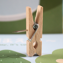 Log pin clip creative layout photo clip clip cork board kindergarten Billboard felt cultural wall fixed