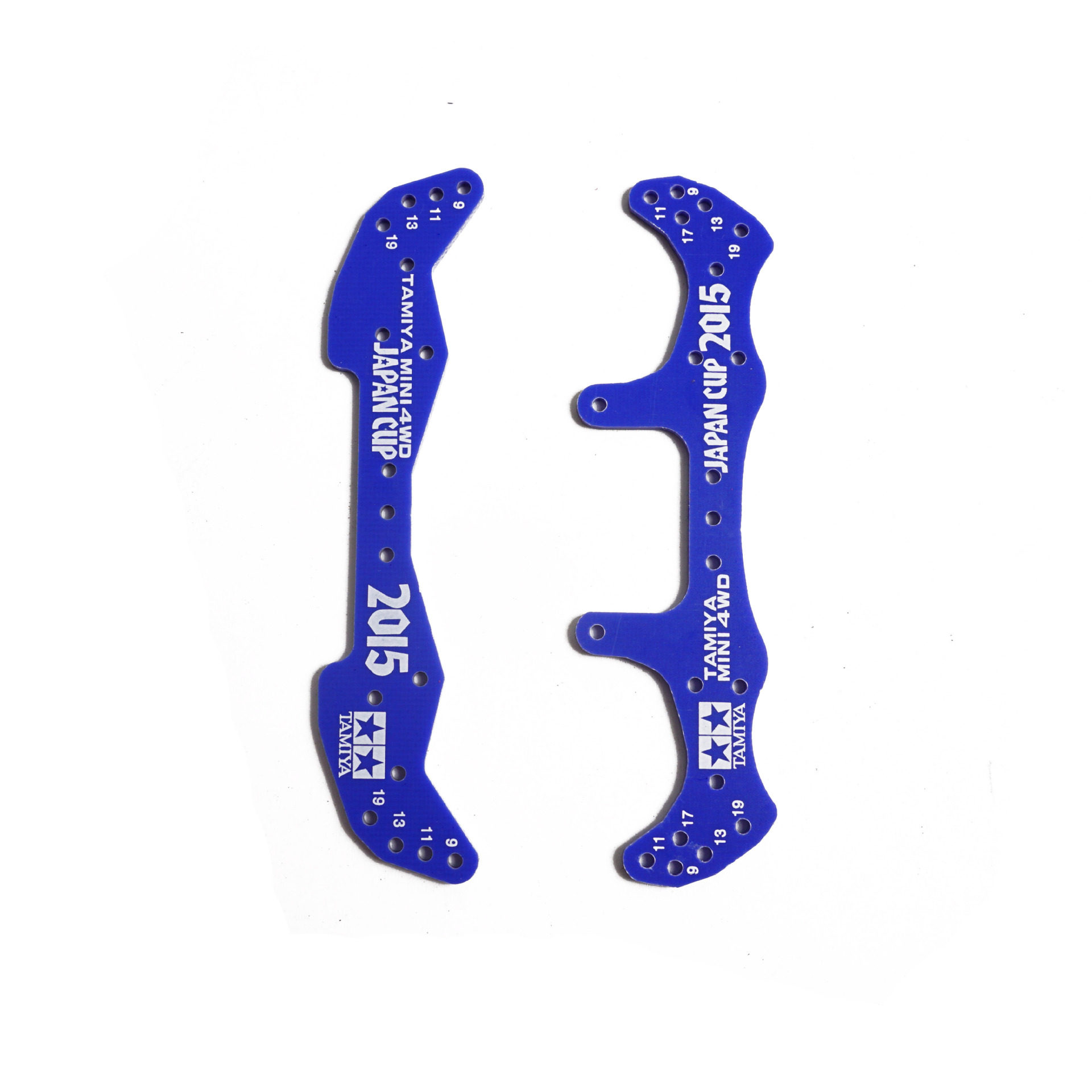 Self made Tiangong four-wheel drive car with lettering dragon head and phoenix tail glass fiber ice cream bar brake modification parts compatible with chassis (1627207:40758391755:color classification:15th anniversary/Blue faucet+Phoenix tail+6mm screws 