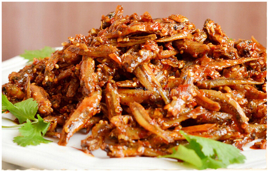 靖港古镇野山椒鱼42g克 湖南特产零食 爱鱼e族毛毛鱼仔 满包邮_双氙