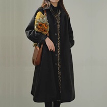 Small sub-windward woman mid-spring student senior sensation 2022 new temperament Lantern Sleeves Easy for Sub-coat