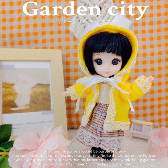 17 cm doll set toy girl little princess 8 points bjd joint children's gift replacement gift box set
17 cm doll set toy girl little princess 8 points bjd joint children's gift replacement gift box set
