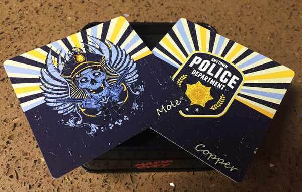 mafia city无间杀桌游无间道杀人游戏比肩狼人桌面游戏铁盒双身份