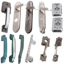 Cast into old-fashioned Panpan anti-theft door handle Entry door handle Plastic handle Maxim anti-theft door handle
