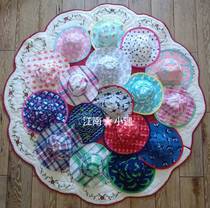 Clearance printing big Eaves Childrens sunscreen hat sun hat fishermans hat cotton double-sided wearing mens and womens treasures