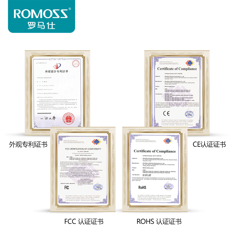 ROMOSS/罗马仕QC3.0双向快充白色适配器2.1A可折叠易携带充电器产品展示图1