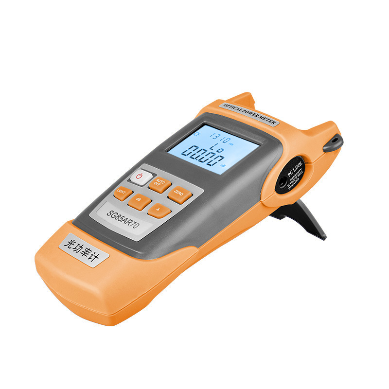 deep light high precision optical power meter genuine rechargeable optical fiber tester light attenuation test send fc/sc adapter